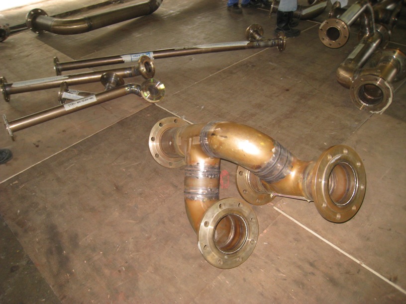 Pipework fabrication