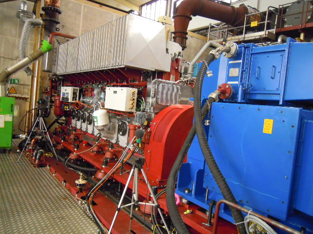 Inspection of RV Investigator's engines