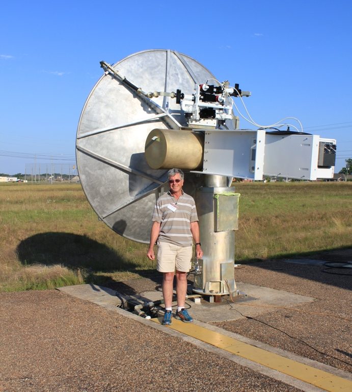 RV Investigator's weather research radar
