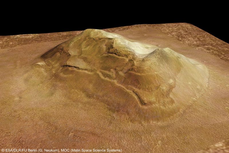 High resolution cameras on the European Space Agency's Mars Express spacecraft revealed the truth about the 'face'. Image: ESA