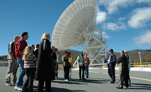 Take a look behind the scenes at the Canberra Deep Space Communication Complex Open Day