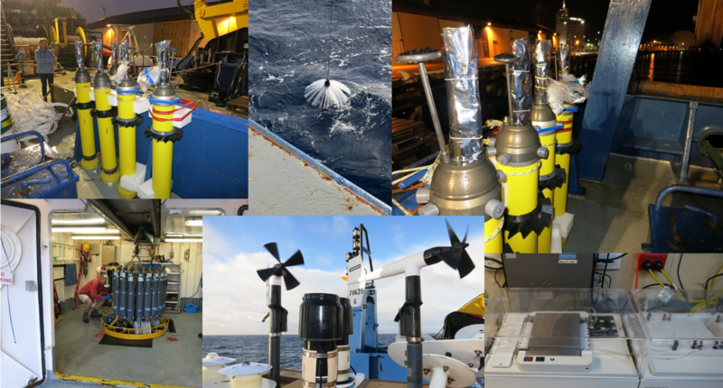 The different equipment and robots onboard Southern Surveyor (image Nathan Bindoff)