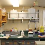 The hydrochemistry laboratory is decomissioned