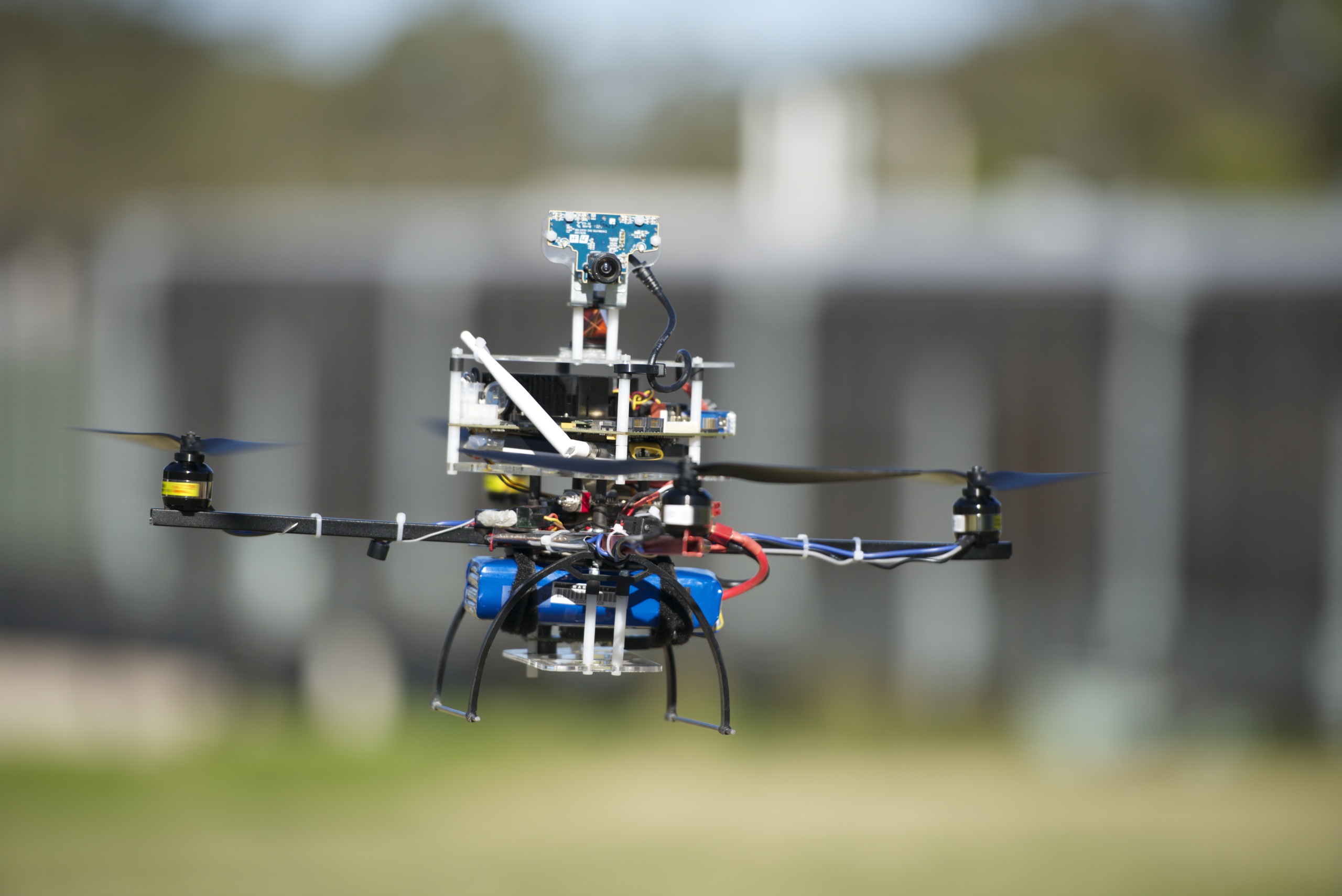 We don't mean to drone on, but the MikroKopter is one impressive bot.