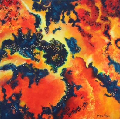 Cosmic Impressions XI - Cadmium Nebula