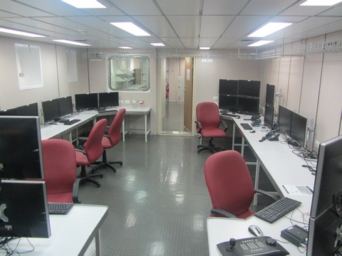 RV Investigator's Operations Room