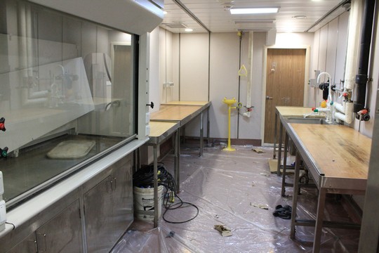 RV Investigator's Preservation Laboratory