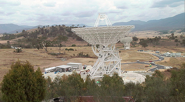 Dish watch: Most of the work is now underground but the dish will be moving for tests and calibration purposes.