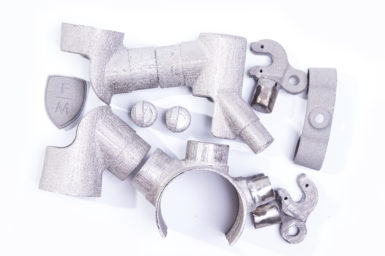 The 3D printed titanium lugs