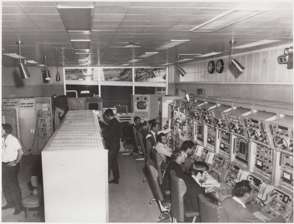 The CDSCC control room back in 1969.
