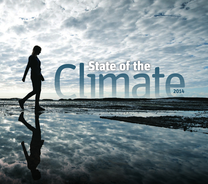State of the Climate 2014 report cover
