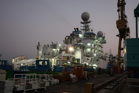 RV Investigator sea trials
