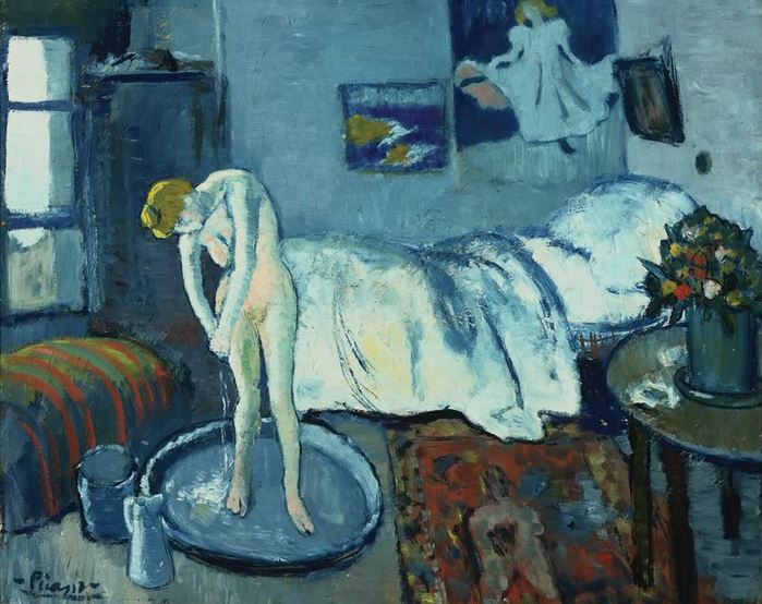 The Blue Room, Pablo Picasso - Estate of Pablo Picasso/The Phillips Collection