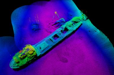 CSIRO Geophysical Survey and Mapping - Lake Illawarra shipwreck 2