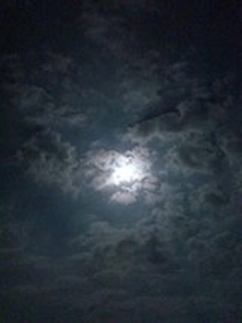 Lunar eclipse Indonesia