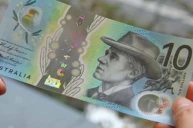 Design of Australia's new $10 note will come into circulation this September.