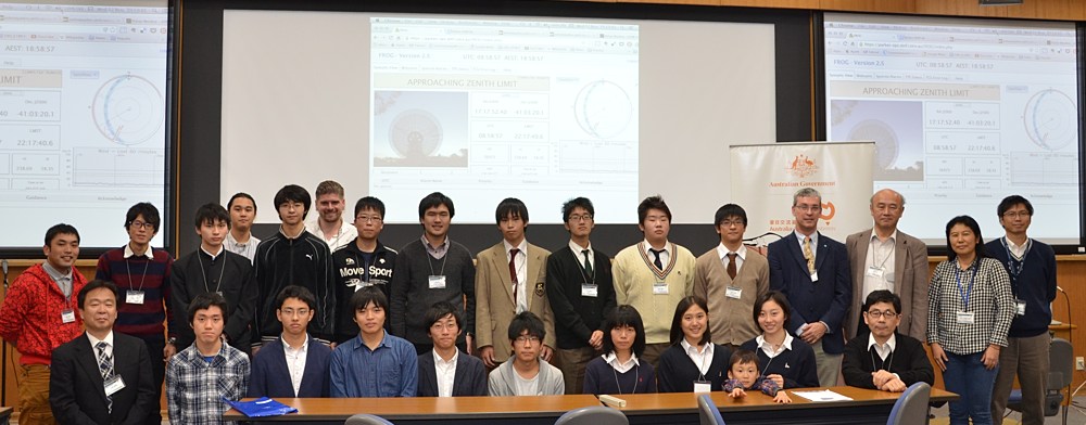 Participants at the NAOJ Mitaka session.