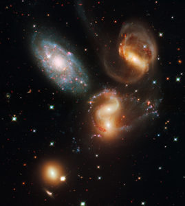 Galaxies, here we come. Credit: NASA, ESA, and the Hubble SM4 ERO Team.