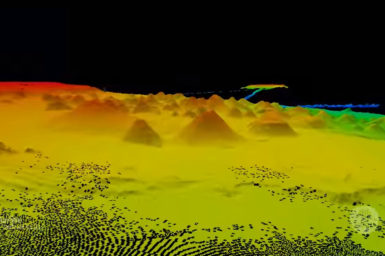 3D imaging from the ocean floor near Tasmania.