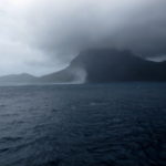 The weather closes in on the voyage led by Professor Colin Woodroffe 8 (image MNF + Bruce Barker)