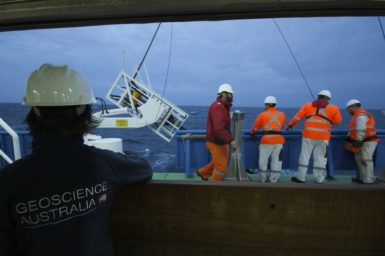 RV Investigator geoscience trial voyage May 2015