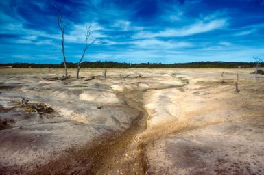 Australian drought landscape