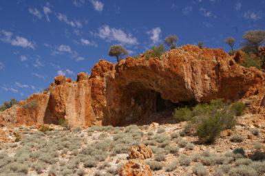 Rocky outcrop in Western Australia