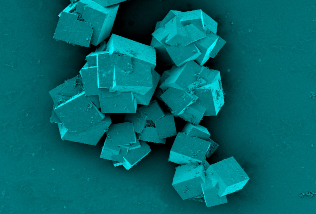 Up close and personal: a microscopic look at metal organic framework crystals