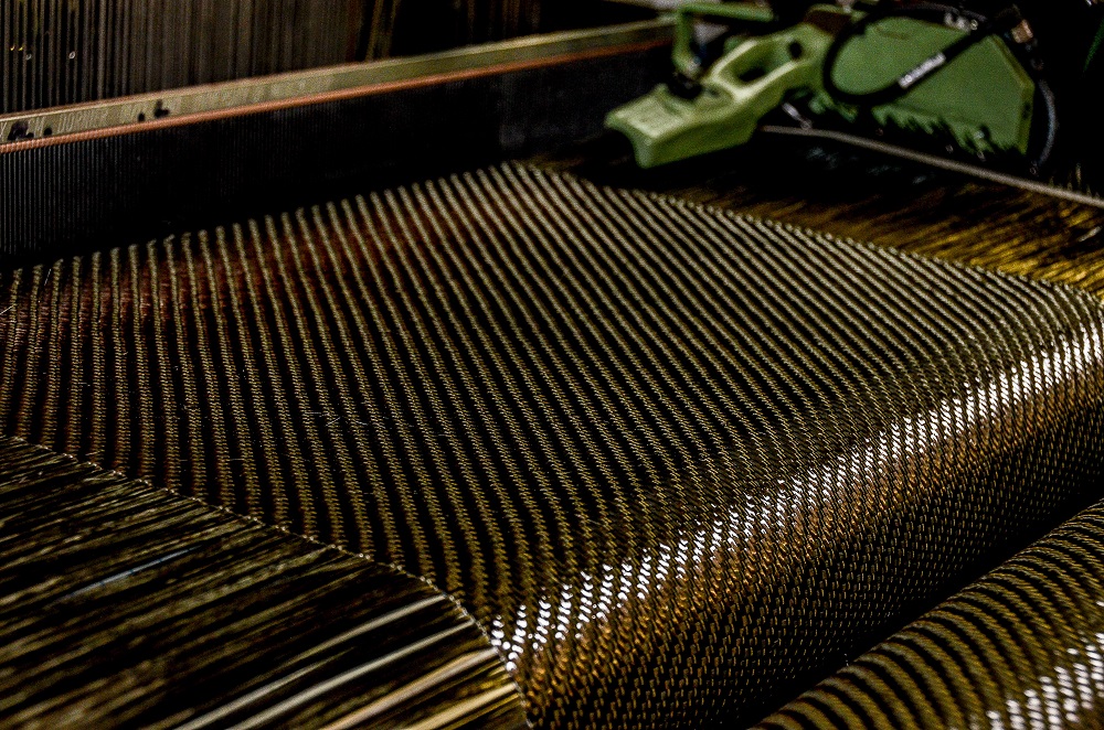 Carbon fibre weave