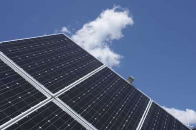 Solar photovoltaic panel