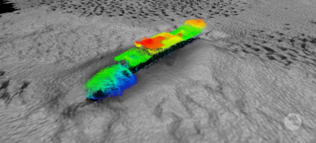 3D imaging of SS Macumba