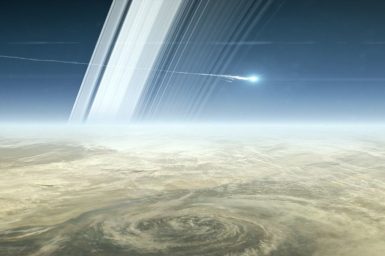 Cassini crashing