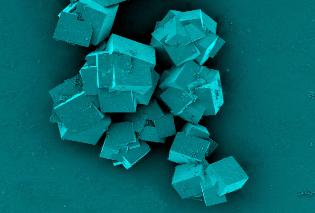 What MOFs look like under a microscope