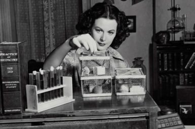 Hedy Lamarr experiments