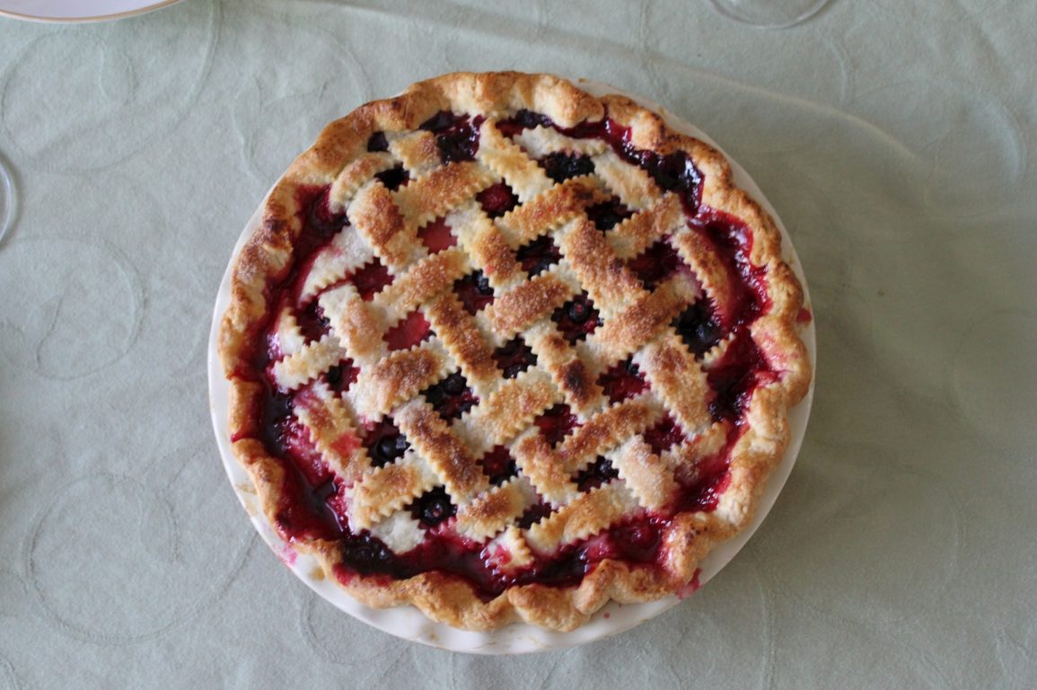 a berry pie