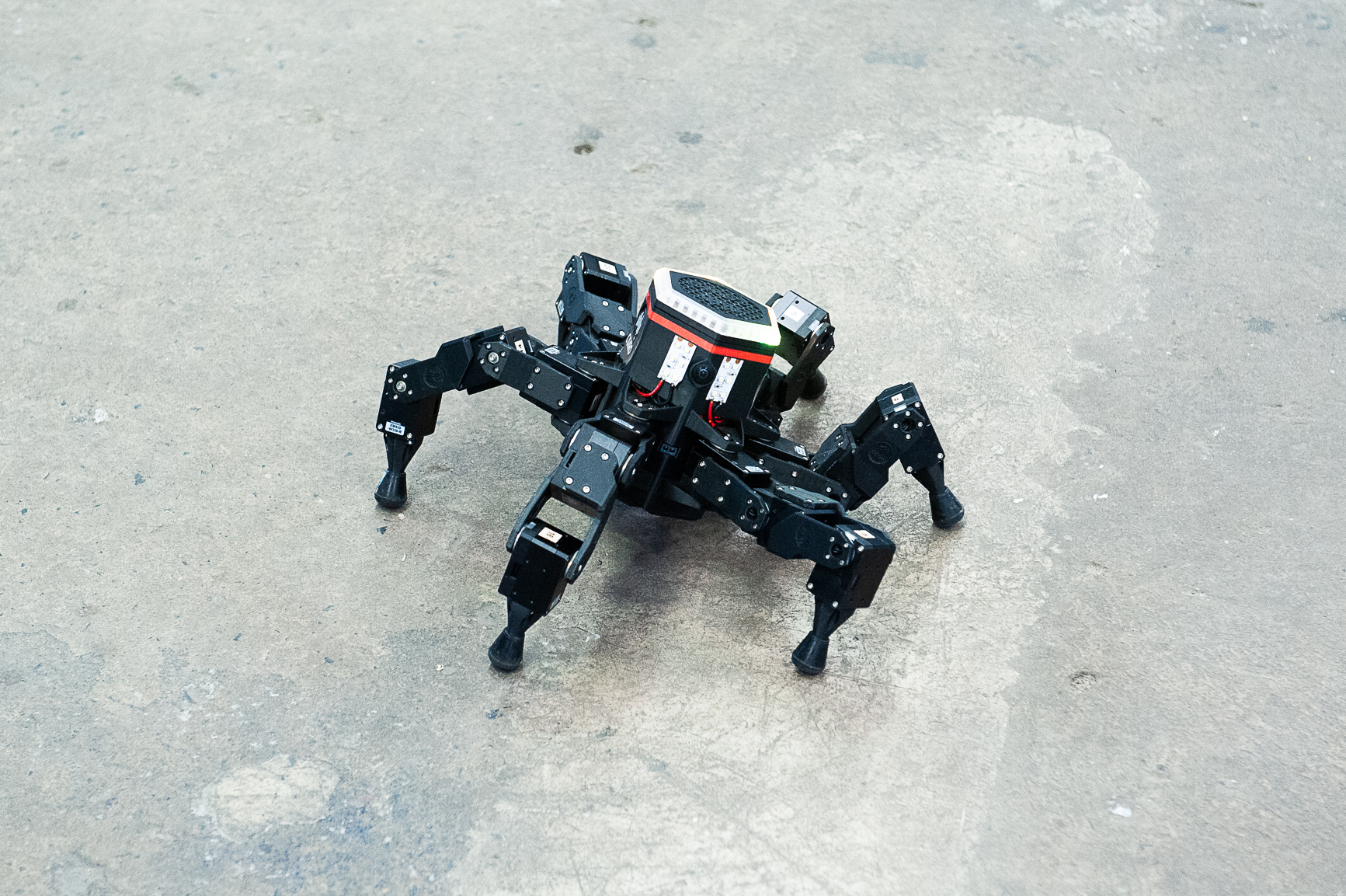 Robot on concrete floor - just one example of tech within the AI Roadmap