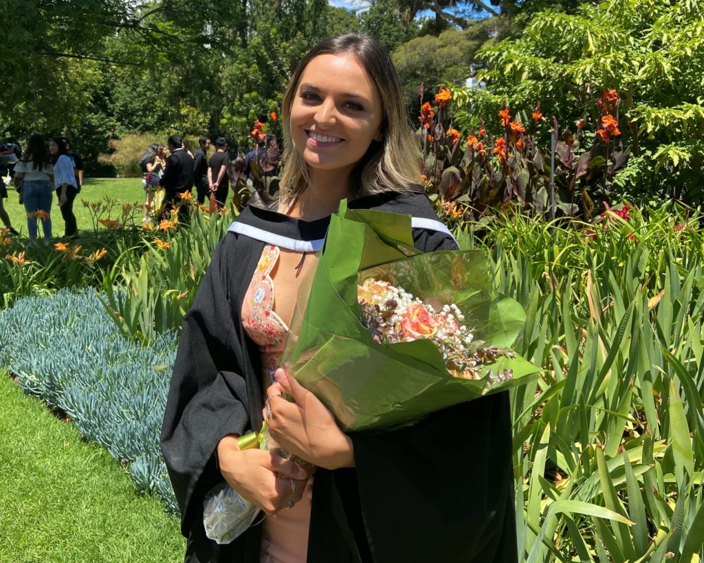 Karla Heric graduation photo