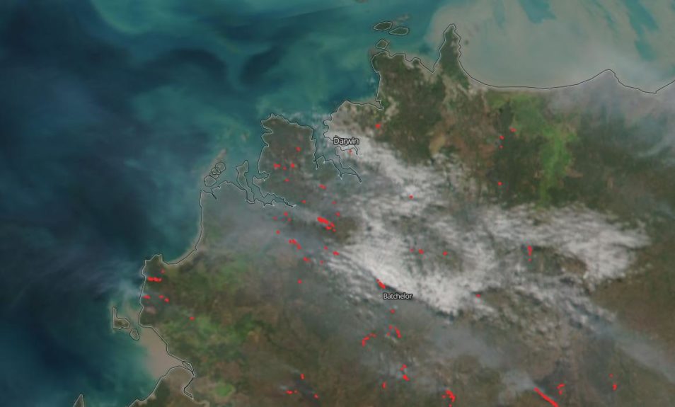 Darwin smart sensors are complementing satellite imagery from NASA.