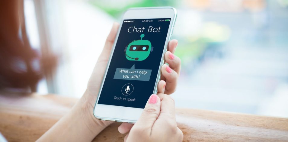 Edna chatbot on phone screen