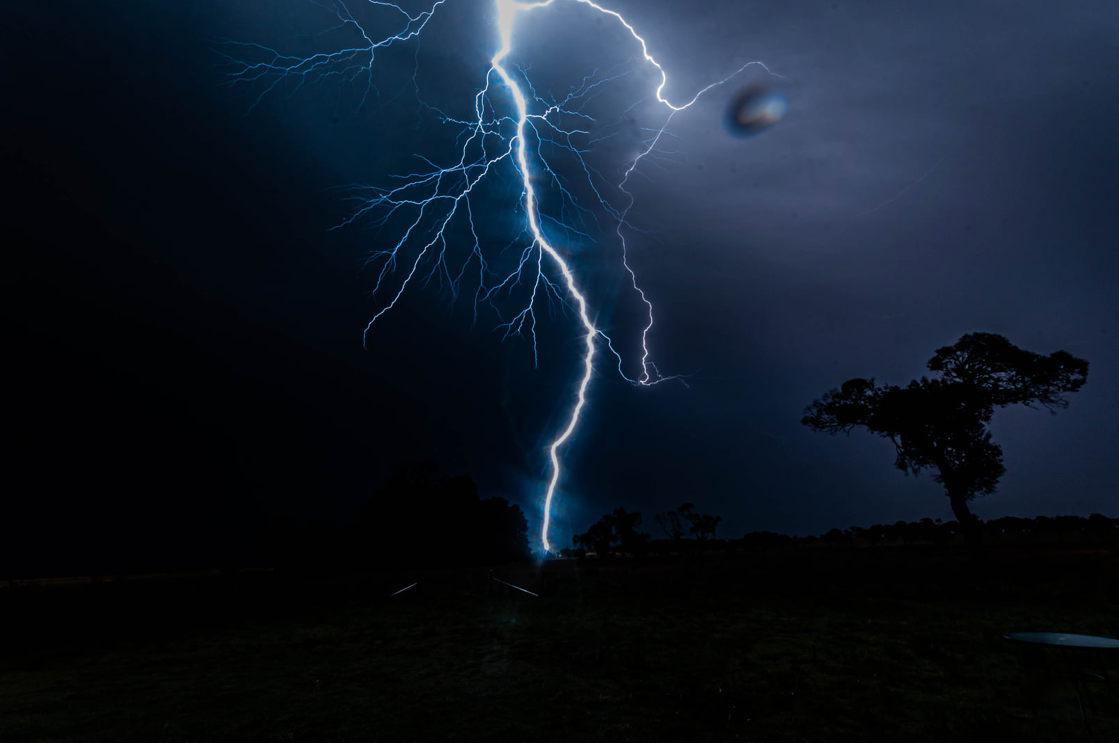 Our people capturing the world around us. An image of lightning in a summer storm.
