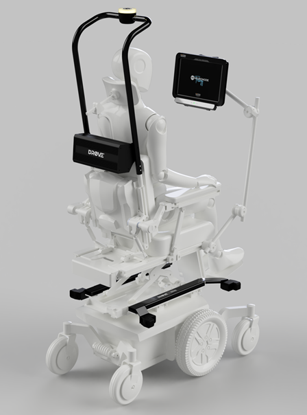 Model of the DROVE wheelchair